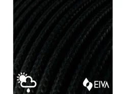 TechBrey Lámpara Colgante con Pantalla Aluminio para Exterior IP65 Eiva Elegant Creative-Cables PDENE50SM01PAM11VBL