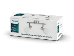 TechBrey Lámpara de Techo 2 Focos PHILIPS Burlap