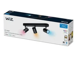 TechBrey Lámpara de Techo LED Regulable RGB Smart WiFi+Bluetooth 4.9W Tres Focos WiZ Imageo