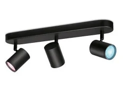 TechBrey Lámpara de Techo LED Regulable RGB Smart WiFi+Bluetooth 4.9W Tres Focos WiZ Imageo