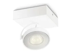 TechBrey Lámpara de Techo LED Regulable WarmGlow 4.5W PHILIPS Clockwork