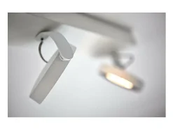 TechBrey Lámpara de Techo LED Regulable WarmGlow 4x4.5W PHILIPS Clockwork
