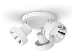 TechBrey Lámpara de Techo LED 3 PHILIPS Bukko 3x4.3W