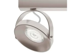 TechBrey Lámpara de Techo LED Regulable 3 Focos PHILIPS Spur 3x4.5W