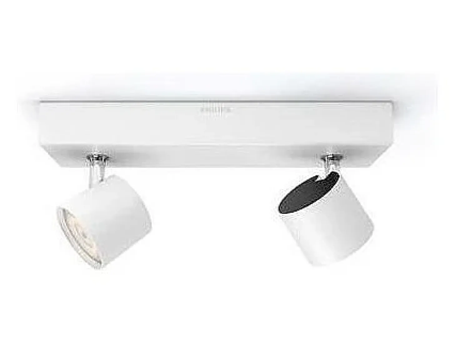 TechBrey Lámpara de Techo LED Regulable WarmGlow 2 Focos 2x4.5W PHILIPS Star