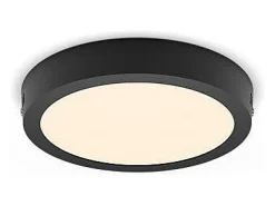 TechBrey Plafón LED Circular Negro 12W PHILIPS Magneos