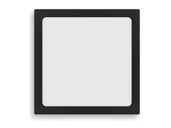 TechBrey Plafón LED Cuadrado Negro 12W PHILIPS Magneos