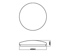 TechBrey Plafón LED 17W PHILIPS Moire II