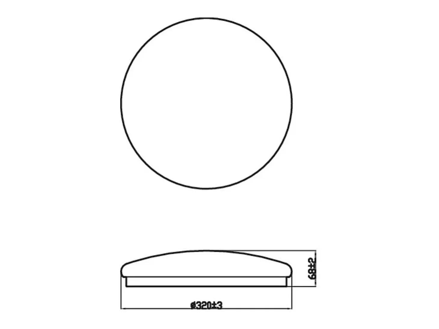 TechBrey Plafón LED 17W PHILIPS Moire II
