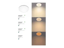 TechBrey Plafón LED 15W PHILIPS CL550 SuperSlim Regulable 3 Niveles