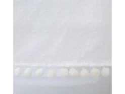 Techo para litera Montessori algodón blanco 167x133/196x90cm
