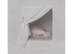 Techo para litera Montessori algodón blanco 90x196cm