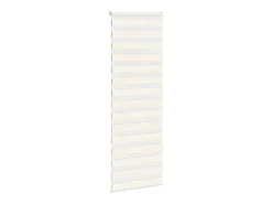 Tejido para estor cebra jaspeado beige ancho 65,9 cm poliéster
