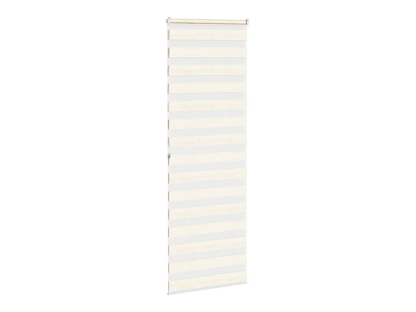 Tejido para estor cebra jaspeado beige ancho 65,9 cm poliéster