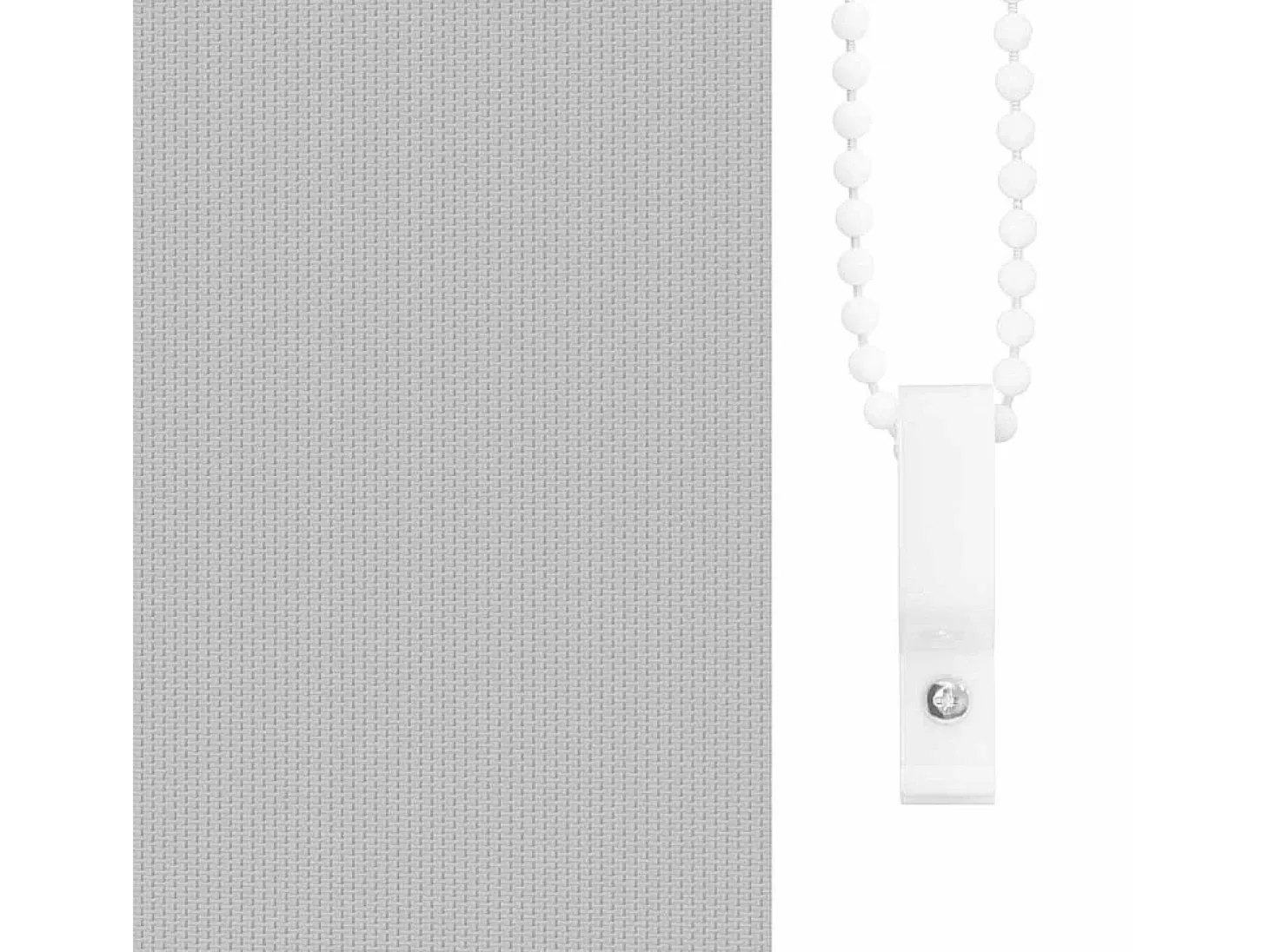 Tejido para estor enrollable opaco ancho 35,7 cm poliéster