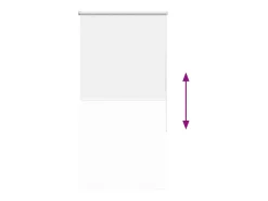 Tejido para estor enrollable opaco ancho 75,7 cm poliéster