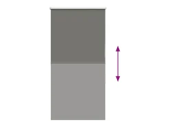 Tejido para estor enrollable opaco ancho 75,7 cm poliéster