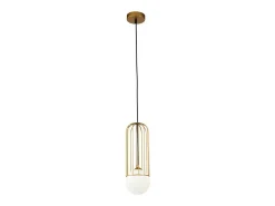 Telford Lámpara Colgante de Techo Cage Oro, 1 Luz, G9