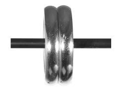 Tendones de Cortinas de Doble Vara SucceBuy, Longitud Ajustable de 36 a 72 Pulgadas, Terminos de Tapón