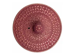 Tetera de hierro fundido Tsubaki rosa 0,6 L