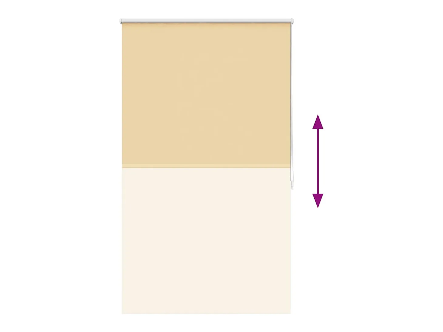 Tienda roulant 100 x 175 cm Beige