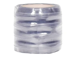 Tira de cortina para puertas PVC transparente 200x1,6 mm 25 m ES383117