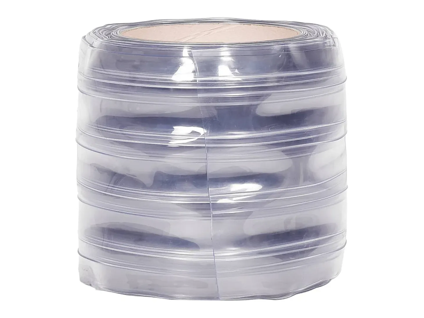 Tira de cortina para puertas PVC transparente 200x1,6 mm 50 m ES227919