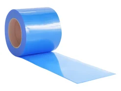 Tira de cortina para puertas PVC azul 200x1,6 mm 50 m ES618097