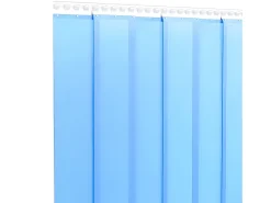 Tira de cortina para puertas PVC azul 200x1,6 mm 50 m ES618097