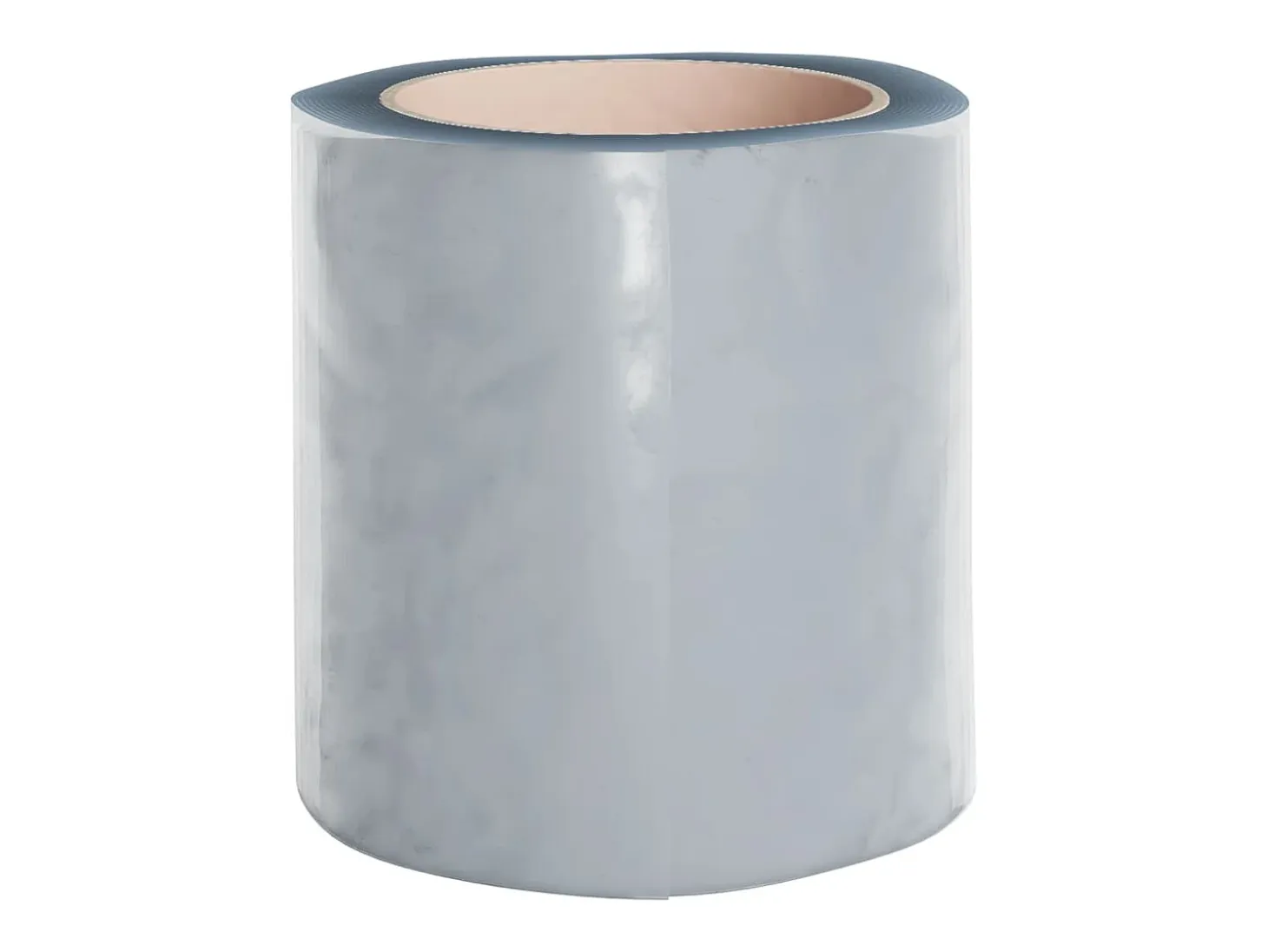 Tira de cortina para puertas PVC transparente 200x1,6 mm 10 m ES987917