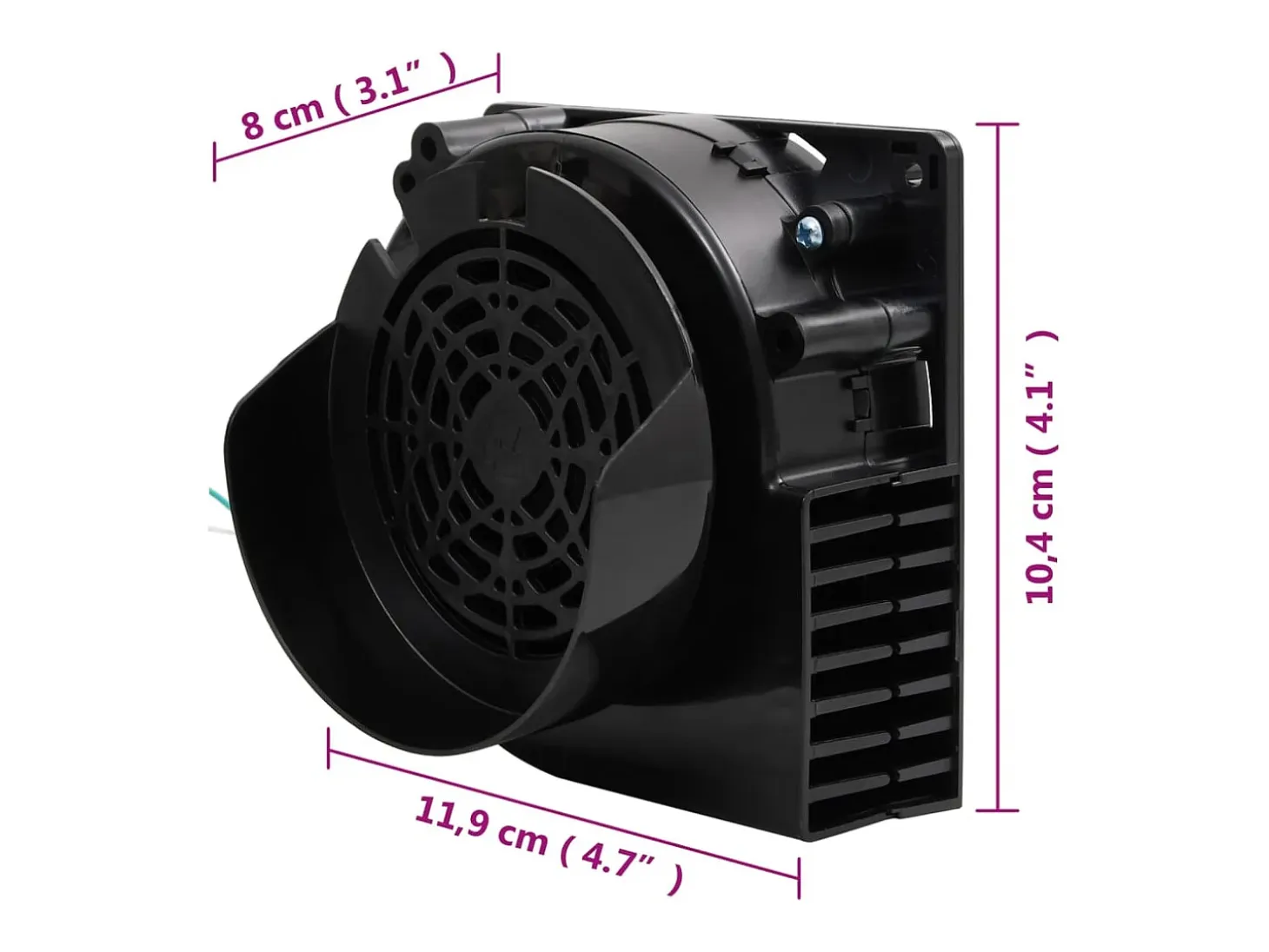 Tira de luces con 90 LED y ventilador 900 cm