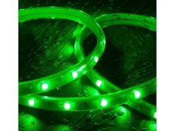 Tira LED Exterior Solar 24V DC SMD2835 60 LED/m 50m IP65 Ancho 12 mm Corte 100 cm RGB