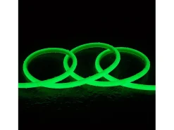 Tira LED Neón Regulable 220V Circular SFLEX14 8W/m Corte 100cm IP65 a Medida Verde 50 m