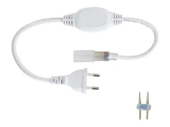 Tira LED Neón Regulable 220V Rosa Circular 360 9W/m Corte 100cm IP67 a Medida 1 m
