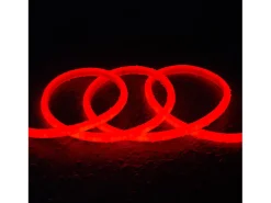 Tira LED Neón Regulable 220V Circular SFLEX14 8W/m Corte 100cm IP65 a Medida Rojo 10 m