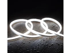 Tira LED Neón Regulable 220V SFLEX8 8W/m Corte 100cm IP65 a Medida Blanco Frío 25 m