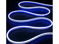 Tira LED Neón 24V 8W/m FreeCut IP65 NFLEX6 a Medida Azul 3 m
