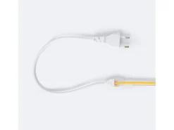 Tira LED Regulable 220V COB Autorrectificada 560 LED/m 14W/m 1250lm/m SILICONE FLEX IC-2P Ancho 10mm Corte 10cm IP65 a Medida 6000K Blanco Frío 5 m