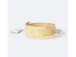 Tira LED Regulable 220V COB Autorrectificada 560 LED/m 14W/m 1250lm/m SILICONE FLEX IC-2P Ancho 10mm Corte 10cm IP65 a Medida 6000K Blanco Frío 15 m