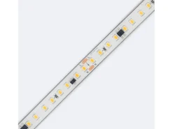 Tira LED Regulable 220V SMD Autorectificada 120 LED/m 14W/m 1680lm/m SILICONE FLEX Ancho 12mm Corte 10cm IP67 a Medida 2700K Blanco Cálido 4 m