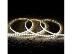 Tira LED Regulable 220V SMD Autorectificada 120 LED/m BOBINA 20m 12W/m 1080lm/m Superestrecha Ancho 6.5mm Corte 10cm IP65 6000K Blanco Frío