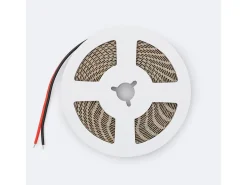 Tira LED 24V SMD 120 LED/m 5m 16W/m 2000lm/m High Lumen Ancho 8mm Corte 5cm IP20 6000K Blanco Frío