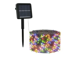 Tiras de luces solares LED 5 uds de colores interior/exterior ES231316