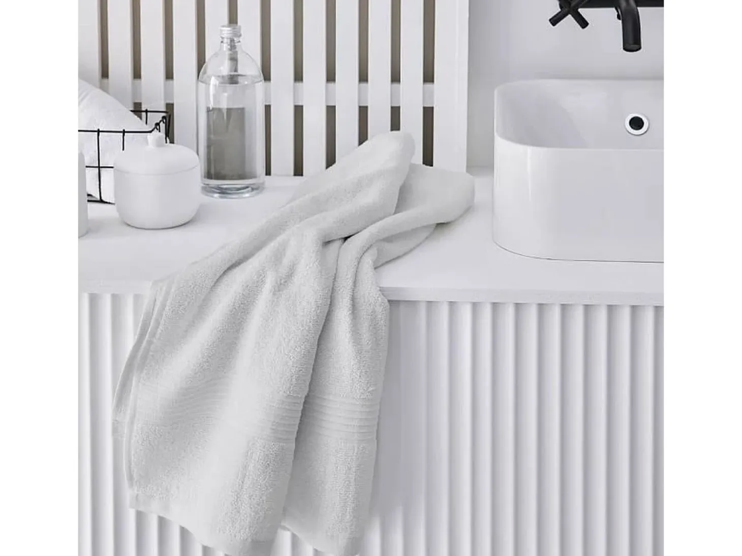 Toalla de baño TODAY Blanco 70 x 130 cm