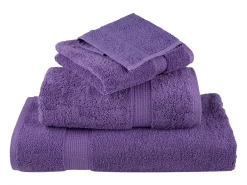 Toallas de baño 10 uds 100% algodón verde 100x150 cm 600 gsm ES552239