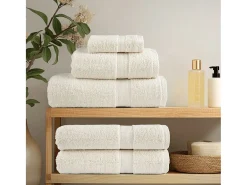 Toallas de baño 10 uds 100% algodón verde 100x150 cm 600 gsm ES878699