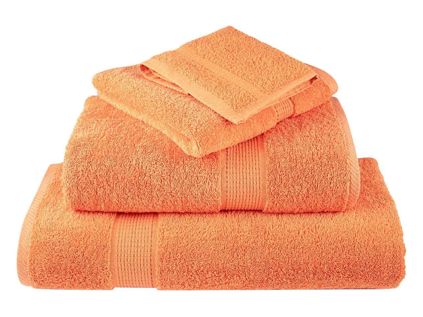 Toallas de baño 10 uds 100% algodón verde 100x150 cm 600 gsm ES146378