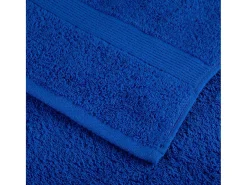 Toallas premium 10 uds 100% algodón azul 100x150 cm 600 gsm ES530047