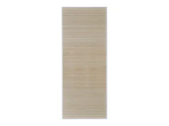 Tone Kristine Alfombras rectangulares de bambú natural 2 unidades 120x180 cm