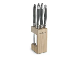 Tradition Gris Oscuro - Bloque 6 cuchillos carne